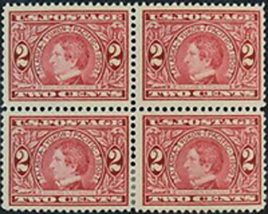 ASCGB - American Stamp Club of Great Britain club, The 2c Alaska-Yukon-Pacific Exposition stamp, issued in 1909